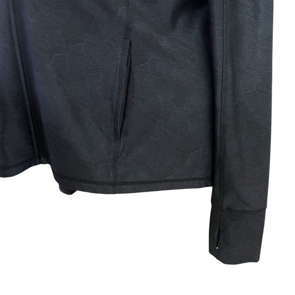 MONDETTA Workout Jacket Women's Black‎ Athleisure Zip Up Jacket size Large - Picture 6 of 9